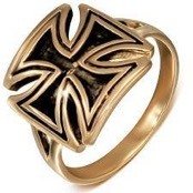 Bronzen ring "Maltezer" 
