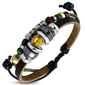 armband leer mens mensen