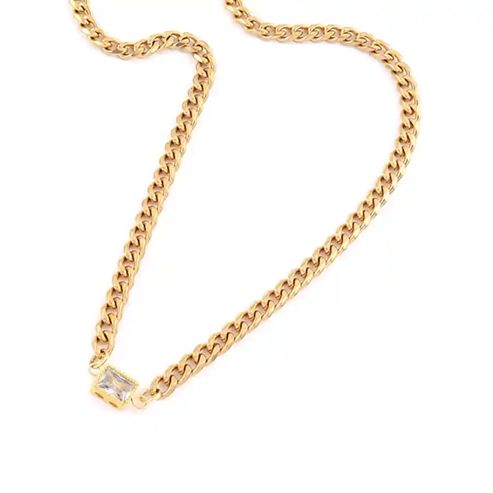 vergulde ketting voor mannen