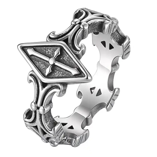 Noctis Crest gotische herenring