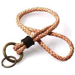 Sleutelhanger in 8mm leer "80cm"