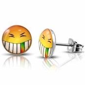 Oorbel "Smiley"