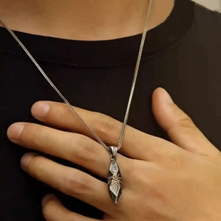 Solar Edge – Heren Ketting in Roestvrij Staal