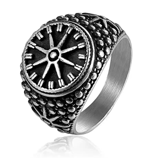 Nordic Biker Ring – 316L Roestvrij Staal