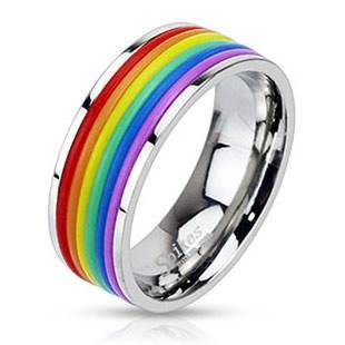 Pride ring "Rainbow"