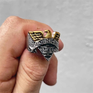 Amerikaanse Biker "Eagle" Ring