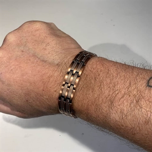 Nieuwe Brass Armband met Magneten "Brass"