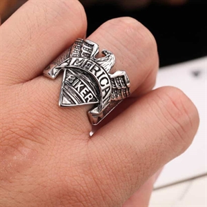 Amerikaanse biker ring