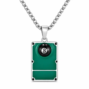 Break Eight – eightball-ketting voor mannen