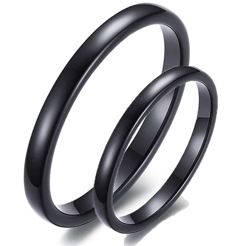 Tungsten verlovingsring "Black"