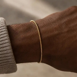 Gouden armband man