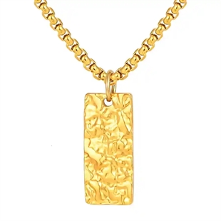 halssieraad voor mannen goud