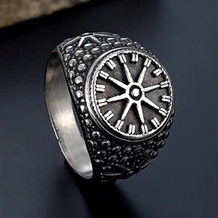 Nordic Biker Ring – 316L Roestvrij Staal