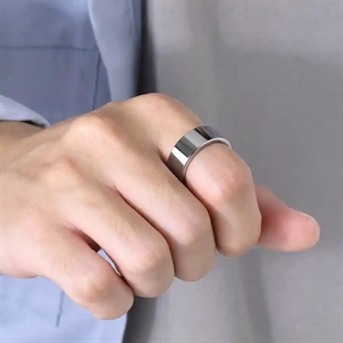 Tungstenring voor mannen