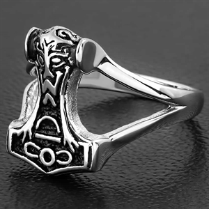 Thors hamer heren ring