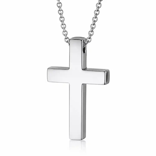Gouden kruis juwelen met ketting