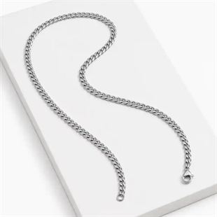 Romano – herenketting van roestvrij staal, 5 mm