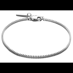 Steel Edge armband – 1.8mm herenarmband van 316L roestvrij staal (18-20 cm)