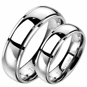 Titanium "Nice" ring