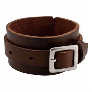 BOKK lederen armband deluxe Bruin