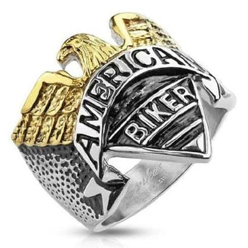 Amerikaanse Biker "Eagle" Ring