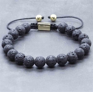 Lava Naiban parel armband 8mm