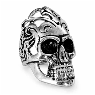 Cranium schedel herenring XL