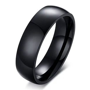 Zwarte herenring