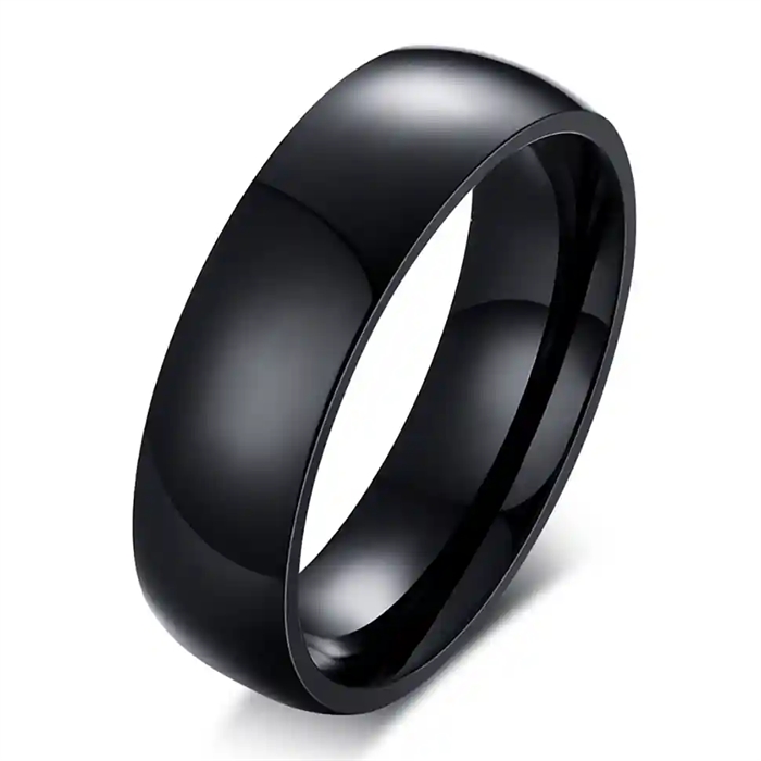 Zwarte herenring