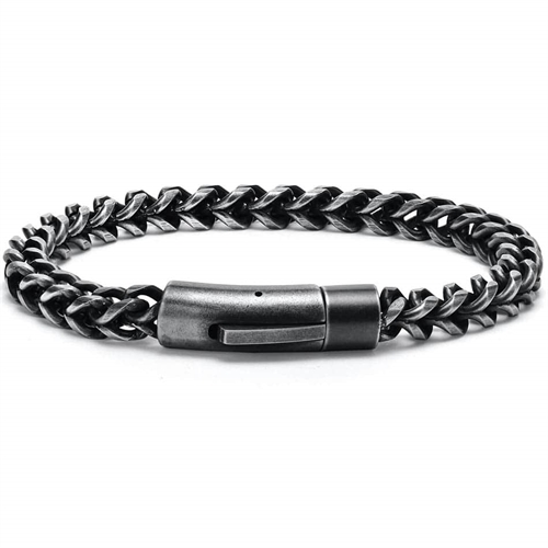 Dark Ox heren armband staal