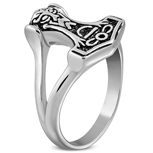 Thors hamer heren ring