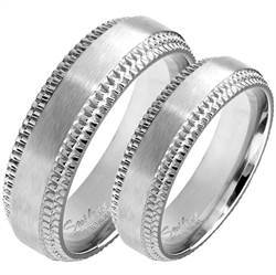 Titanium ring verloving
