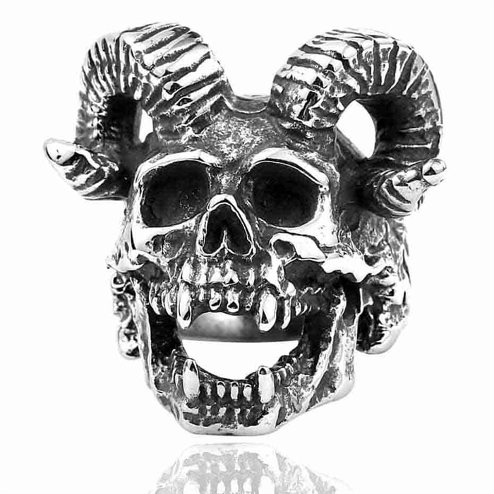 Skull ram ring